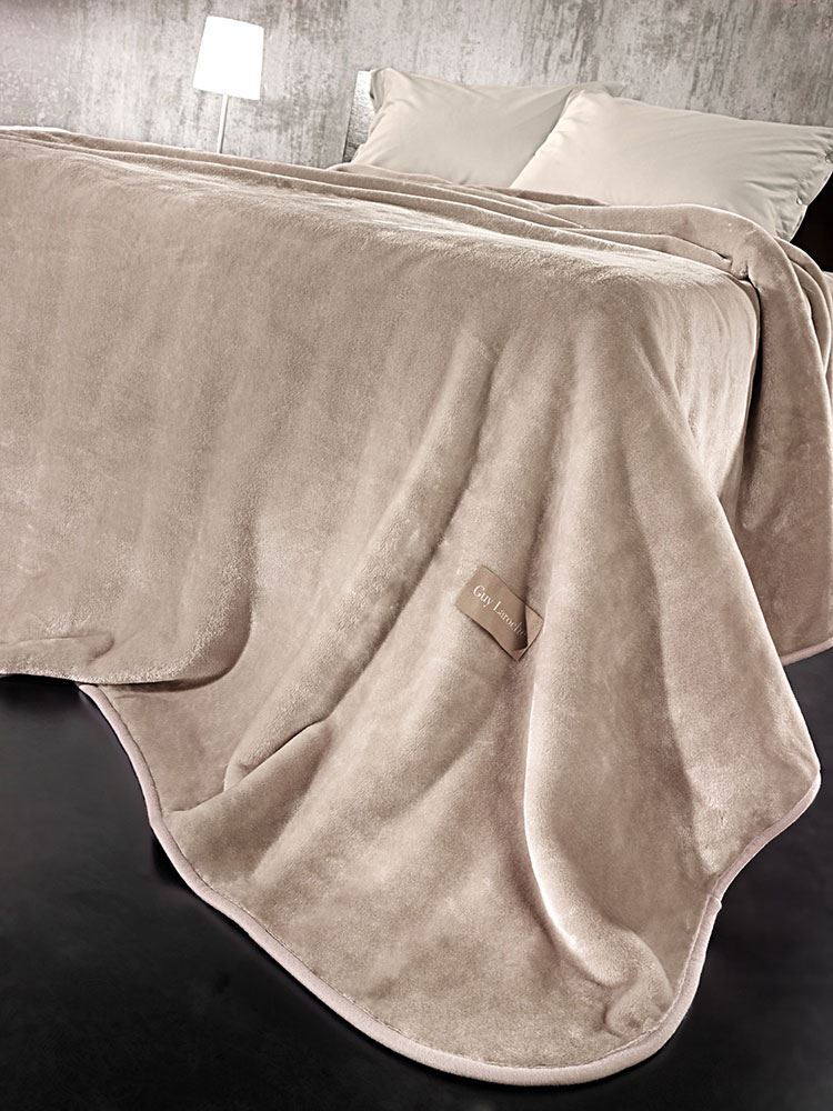 Κουβέρτα Solid Camel 160×220