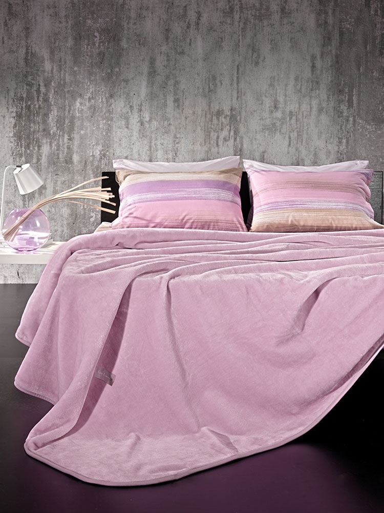 Κουβέρτα Solid Violet 220×240