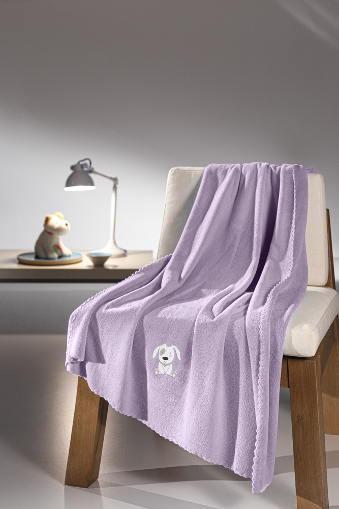 Βρεφική Κουβέρτα Puppy Iris 100×40