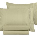 Ζεύγος Μαξιλαροθήκες Color Plus Olive