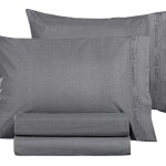 Ζεύγος Μαξιλαροθήκες Color Plus Anthracite