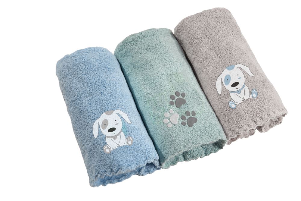 Σετ 3τμχ. Πετσέτες Dog (35×50)