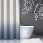 Κουρτίνα Μπάνιου Mykonos Light Blue