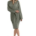 Μπουρνούζι Supreme Khaki + Πουγκί Καλλυντικών