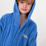 Παιδικό & Eφηβικό μπουρνούζι TENDER Blue για 12 με 14 χρονών