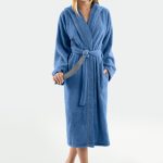 Μπουρνούζι Casual Blue