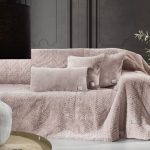 Ριχτάρι Crusty Old Pink + Διακοσμητικό Μαξιλάρι