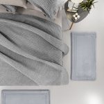 Σετ 2τμχ Χαλί Softy Silver