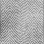 Σετ 3τμχ. Χαλάκια Κρεβατοκάμαρας Zebra Carbon