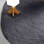 Χαλί Native Anthracite Oval
