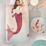 Παπλωματοθήκη & Μαξιλαροθήκη Mermaid Cotton