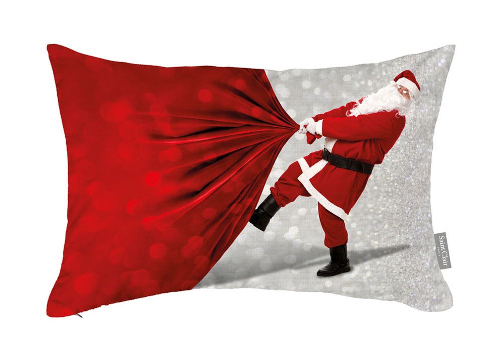 Χριστουγεννιάτικο διακοσμητικό μαξιλάρι με γέμιση 4009 30×45