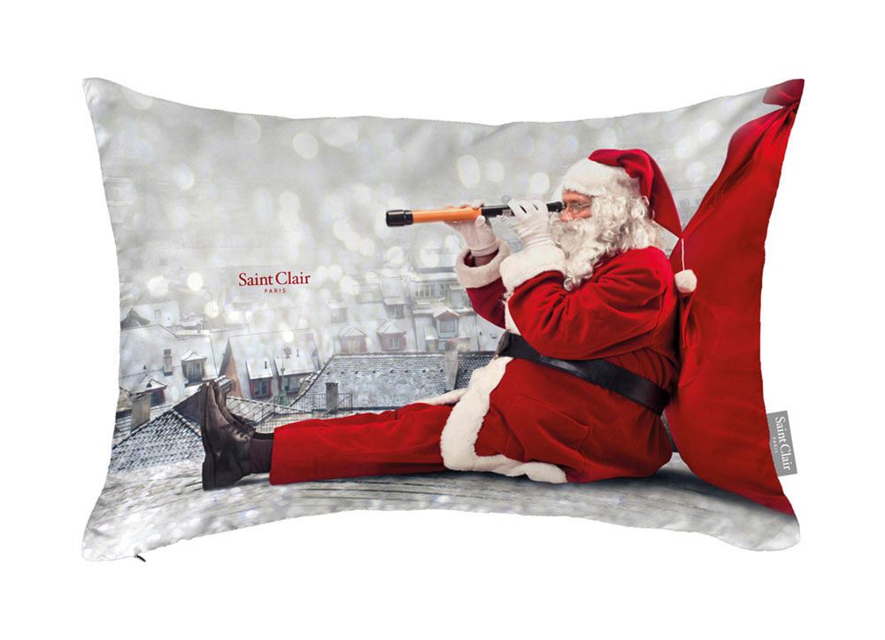 Χριστουγεννιάτικο διακοσμητικό μαξιλάρι με γέμιση 4015 30×45