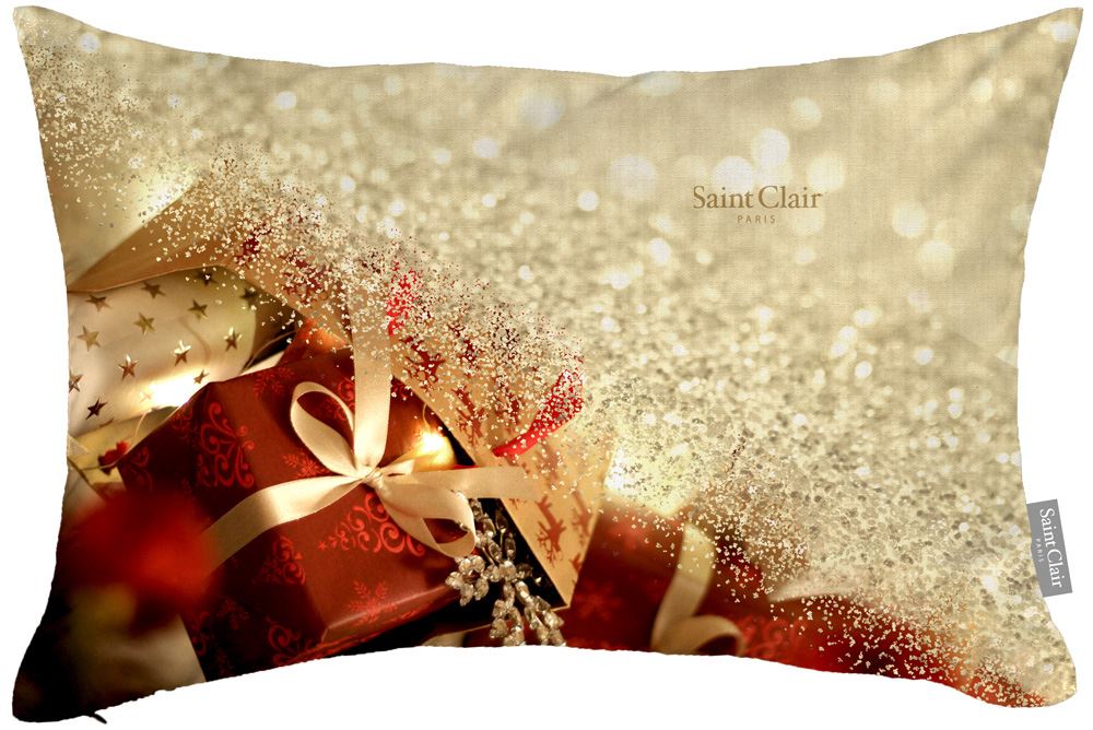 Χριστουγεννιάτικο διακοσμητικό μαξιλάρι με γέμιση 4025 30×45