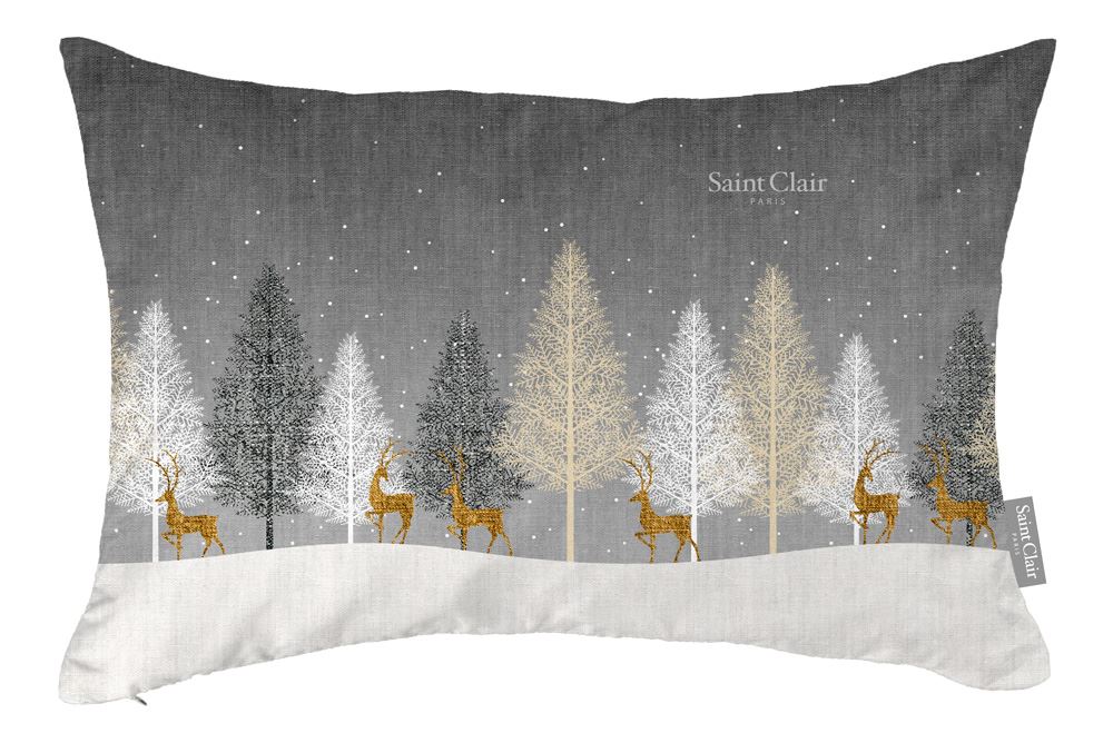 Χριστουγεννιάτικο διακοσμητικό μαξιλάρι με γέμιση 4026 Natural 30×45