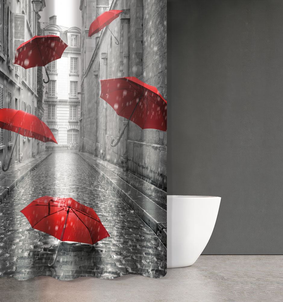 Κουρτίνα Μπάνιου Abstract Des 102 180×200