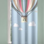 Παιδική & Βρεφική Κουρτίνα Soft-Touch Balloons με Τρουκς