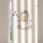Παιδική & Βρεφική Κουρτίνα Soft-Touch Aldo με Τρουκς