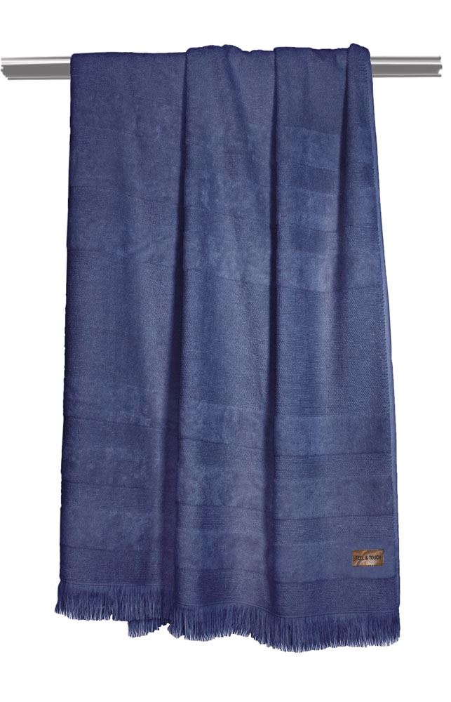 Πετσέτα Θαλάσσης Ibiza Navy Blue 90×180