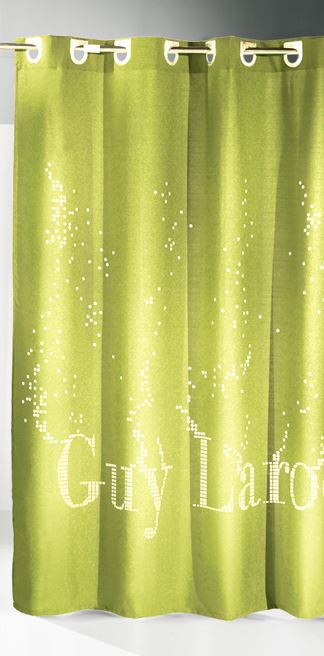 Κουρτίνα Μπάνιου Brand Lime 180×180