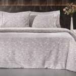 Σετ 3τμχ Παπλωματοθήκη Elodie Melanze Flannel