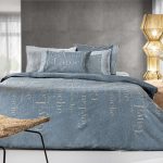 Σετ Παπλωματοθήκη 3τμχ. Paris Indigo