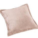 Σετ 2τμχ Κουβέρτα Velvet Pudra 250x240