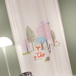 Κουρτίνα Soft - Touch Timber Pudra με Τρουκς