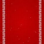 Χριστουγεννιάτικη Τραβέρσα 2040 RED Laser Cut 40x160