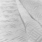 Κουβέρτα Pattern White 245x260