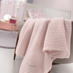 Βρεφική Κουβέρτα Bella Pinky 110x130