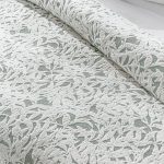 Κουβέρτα Blossom Verde