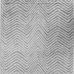 Σετ 3τμχ. Χαλάκια Κρεβατοκάμαρας Zebra Carbon