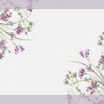 Πασχαλινό Τραπεζομάντηλο Easter 18 Lilac 145x180