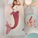 Στρογγυλό Χαλί Softy Mermaid