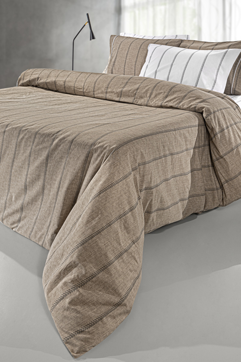 Σετ 2τμχ Παπλωματοθήκη Beverly Cashmere