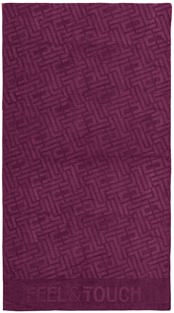 Πετσέτα Θαλάσσης Icon Aubergine