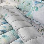 Παπλωματοθήκη Carmel Mint Suede