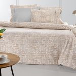 Σετ 4τμχ. Σεντόνια Beaver Almond Flannel