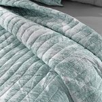 Παπλωματοθήκη Drama Mint Suede