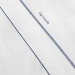 Σετ 3τμχ Παπλωματοθήκη Elite White/Marine