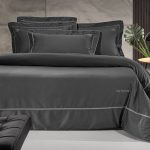 Σετ 3τμχ Παπλωματοθήκη Elite Anthracite/Silver