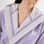Μπουρνούζι Monogram Lavender