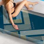 Πετσέτα Velour Printed 2601 01