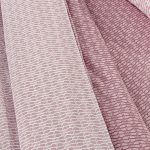 Σετ 4τμχ Σεντόνια Sandy Old Pink με Λάστιχο