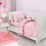 Σετ 3τμχ Βρεφικά Σεντόνια Amore Pink