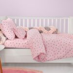 Σετ 3τμχ Βρεφικά Σεντόνια Amore Pink