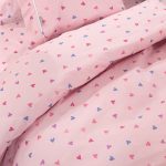 Σετ 3τμχ Βρεφικά Σεντόνια Amore Pink
