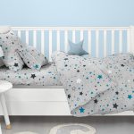 Σετ 3τμχ Βρεφικά Σεντόνια Starland Silver