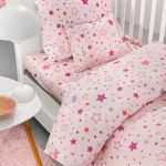 Σετ 3τμχ Βρεφικά Σεντόνια Starland Pink